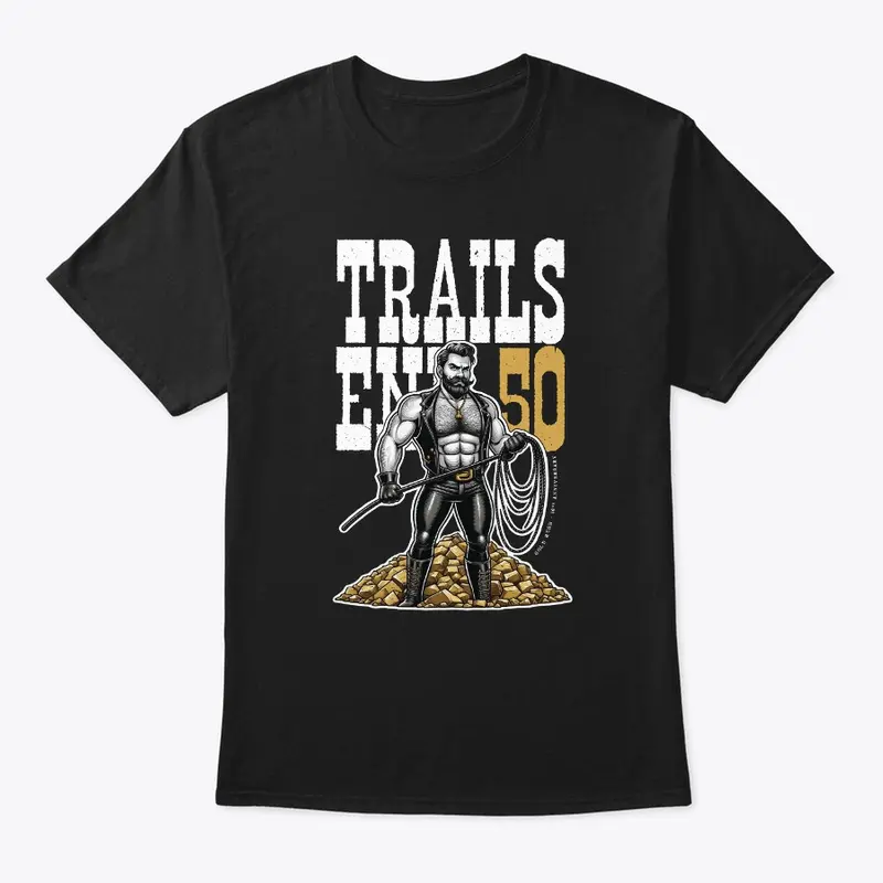 Trails End 50 Run Shirt - Miner 