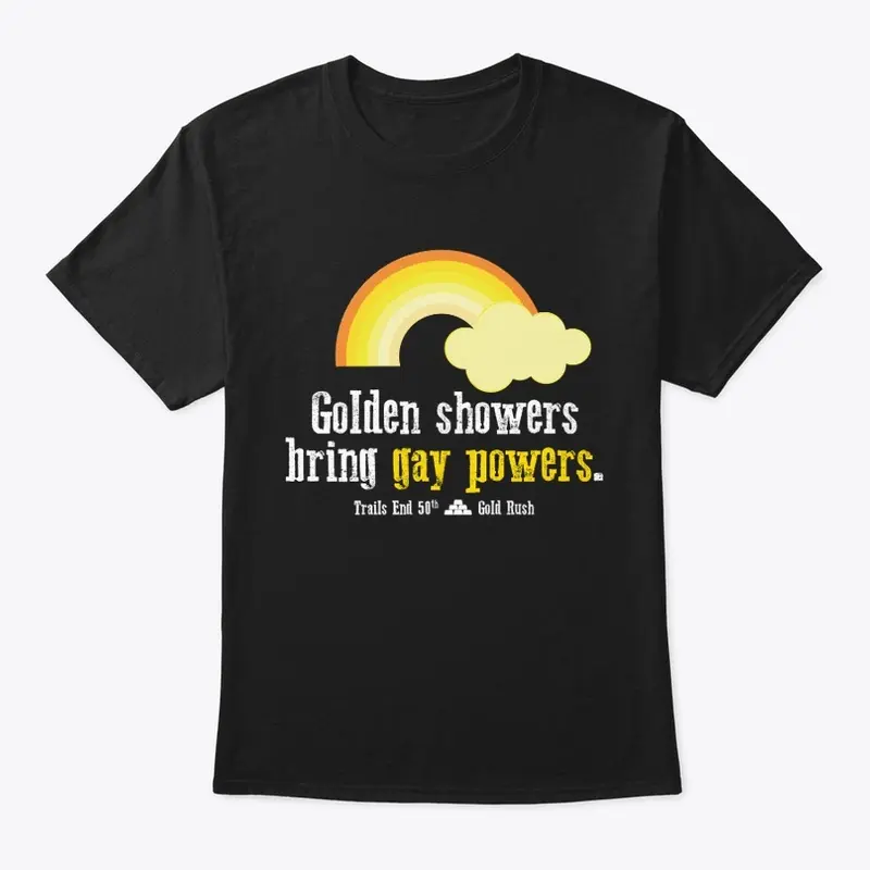 Trails End 50 Run Shirt - Golden Showers