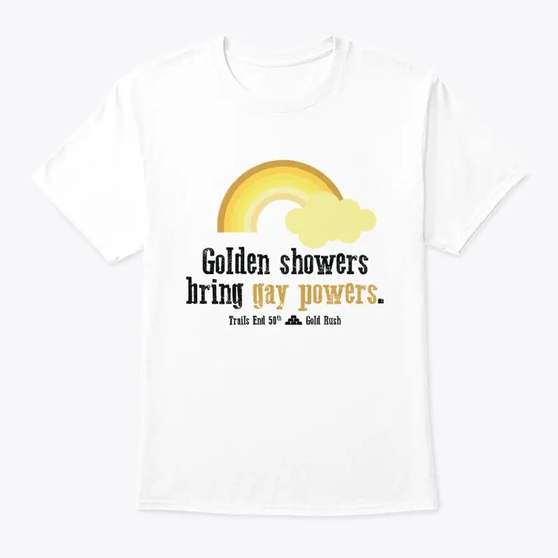 Trails End 50 Run Shirt - Golden Showers